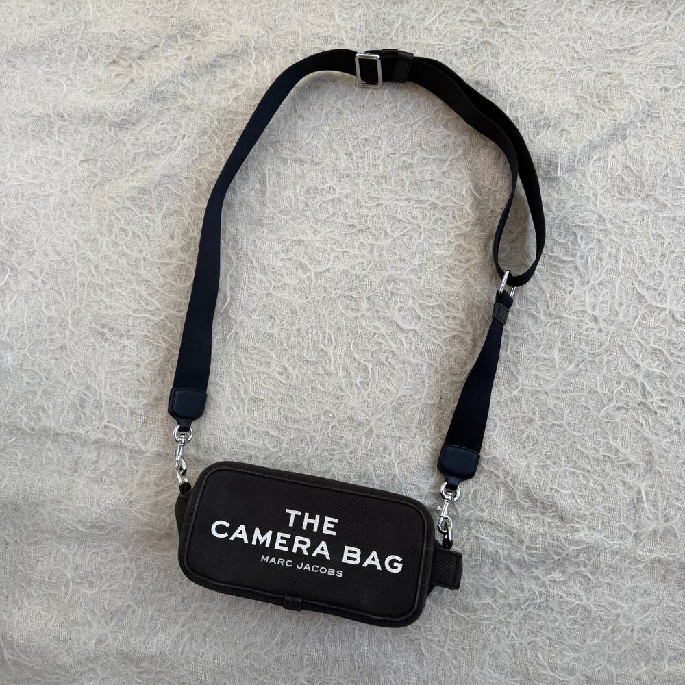 Marc Jacobs “The Camera Bag” Black Crossbody Bag